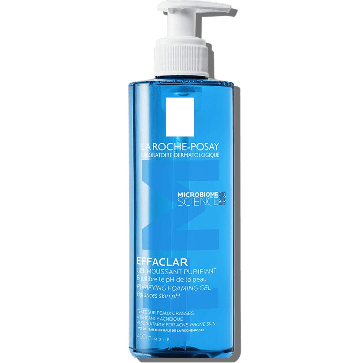LA ROCHE-POSAY – Effaclar +M Gel Moussant Purifiant – 400ml