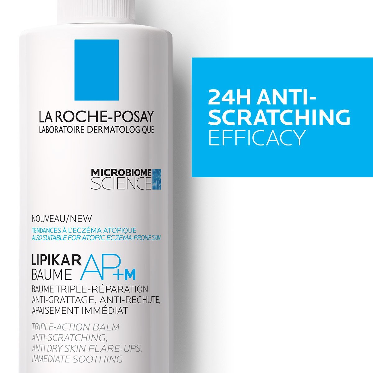 LA ROCHE-POSAY – Lipikar Baume AP+M Baume Triple-Réparation – 400ml