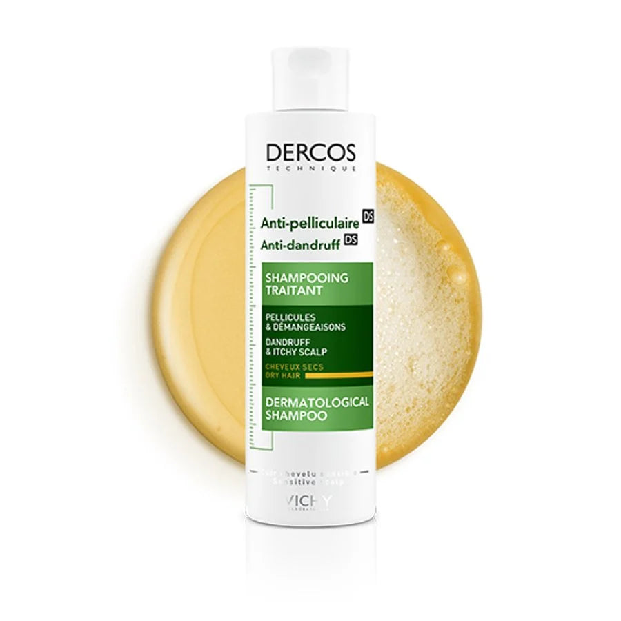 DERCOS SHAMPOOING ANTI-PELLICULAIRE DS - CHEVEUX SECS