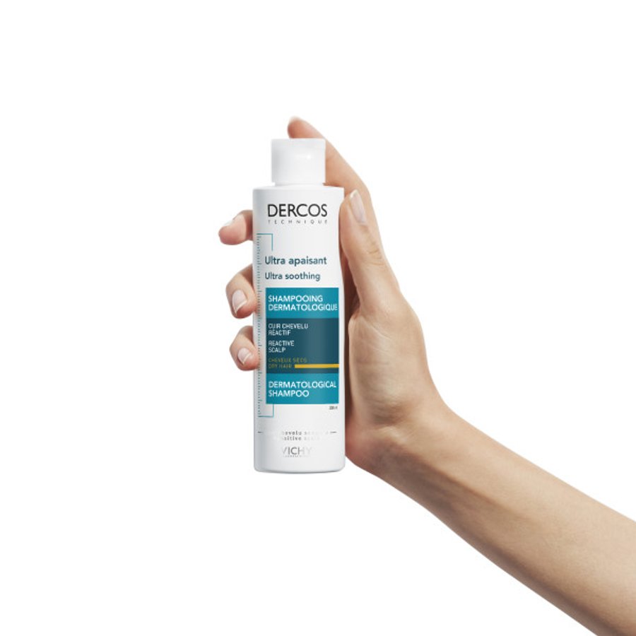 DERCOS SHAMPOOING ULTRA-APAISANT - CHEVEUX SECS OU COLORÉS