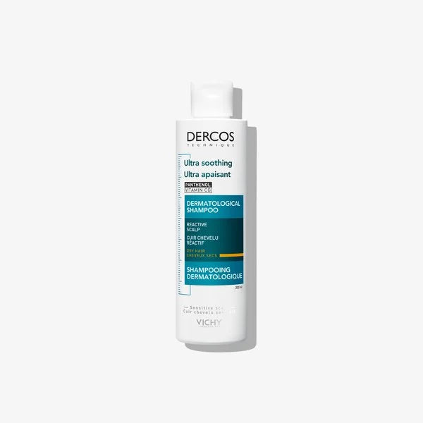DERCOS SHAMPOOING ULTRA-APAISANT - CHEVEUX SECS OU COLORÉS